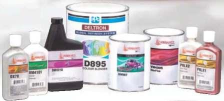 Colour paint tins